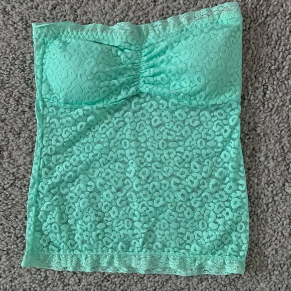 Sheer leopard print tube top - Picture 1 of 1